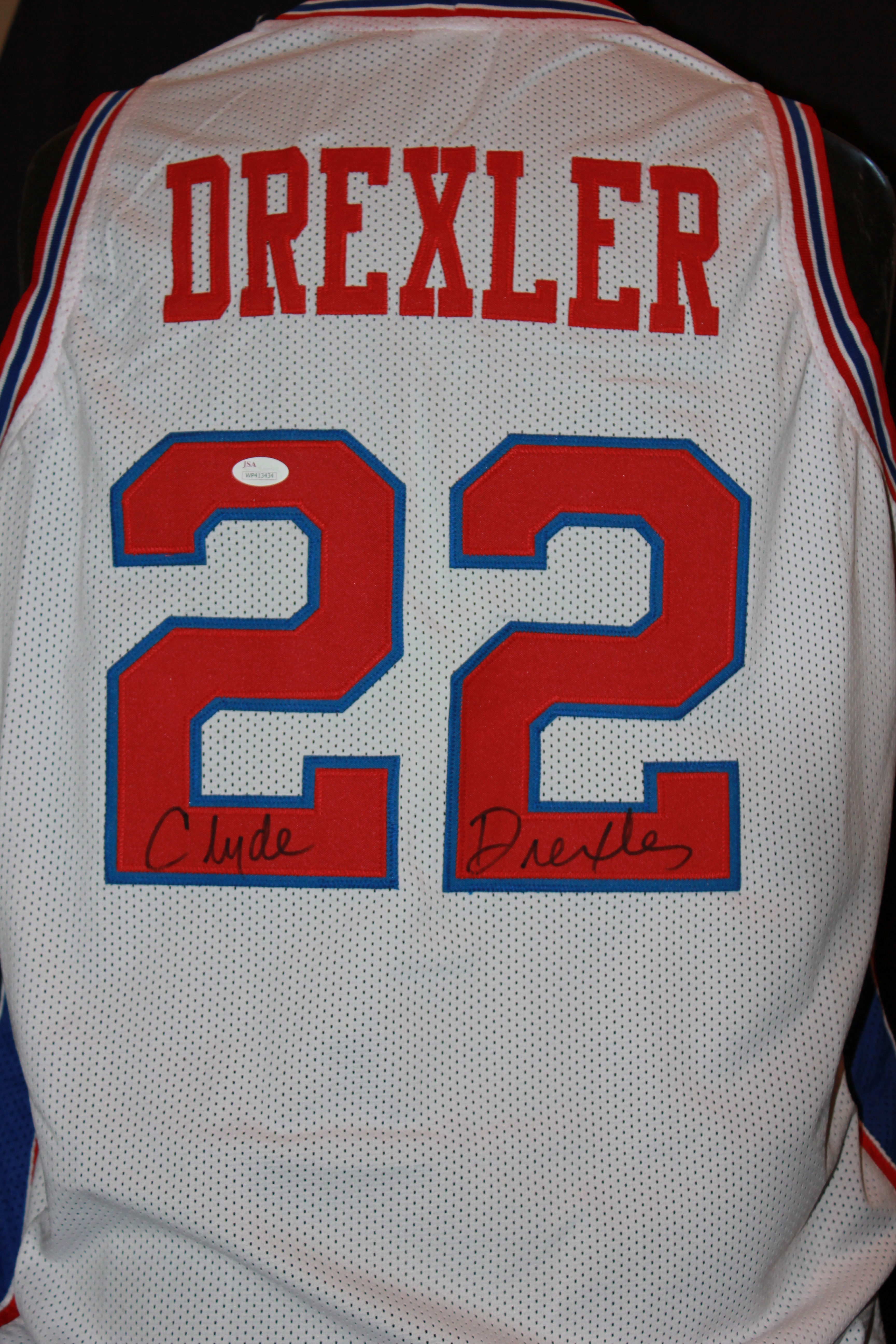 clyde drexler university of houston jersey